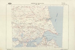 Estrecho de Magallanes 5100 - 6800 [material cartográfico] : Instituto Geográfico Militar de Chile.