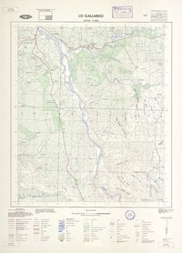 Lo Gallardo 333730 - 713000 [material cartográfico] : Instituto Geográfico Militar de Chile.