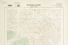 Rinconada de Parral 340730 - 710000 [material cartográfico] : Instituto Geográfico Militar de Chile.