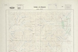 Túnel Lo Prado 332230 - 705230 [material cartográfico] : Instituto Geográfico Militar de Chile.