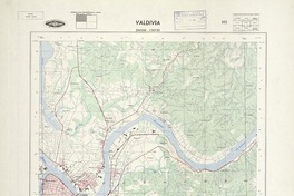 Valdivia 394500 - 730730 [material cartográfico] : Instituto Geográfico Militar de Chile.