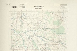 Río Coñico 405230 - 730000 [material cartográfico] : Instituto Geográfico Militar de Chile.