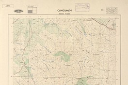 Cuncumén 333730 - 712230 [material cartográfico] : Instituto Geográfico Militar de Chile.