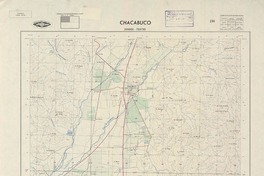 Chacabuco 330000 - 703730 [material cartográfico] : Instituto Geográfico Militar de Chile.