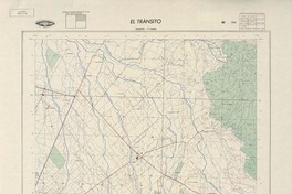 El Tránsito 360000 - 713000 [material cartográfico] : Instituto Geográfico Militar de Chile.