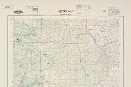 Estero Yali 334500 - 713000 [material cartográfico] : Instituto Geográfico Militar de Chile.