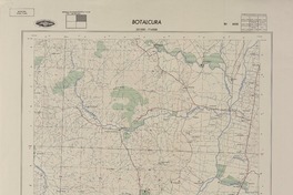 Botalcura 351500 - 714500 [material cartográfico] : Instituto Geográfico Militar de Chile.