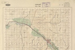 Copiapó 2715 - 7015 [material cartográfico] : Instituto Geográfico Militar de Chile.