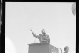 Fidel Castro Ruiz en Huachipato Fidel Castro Ruiz en Huachipato