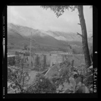 [Río Polcura; vista de las obras de construcción de la bocatoma Polcura]