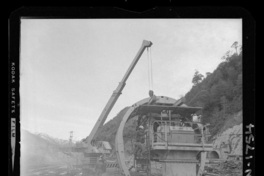 [Construcción de túneles para la Central Antuco, se contó con equipos especiales]