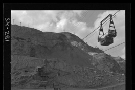 [Panorámica de las obras de construcción de la Central Hidroeléctrica Rapel]