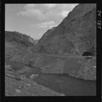 [Construcción de la entrada del túnel común de aducción]