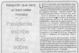 Presidente escribe libro sobre el "11". Presidente escribe libro sobre el "11".