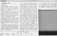 Eduardo Frei  [artículo] William S. Contreras.