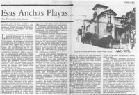 Esas anchas playas
