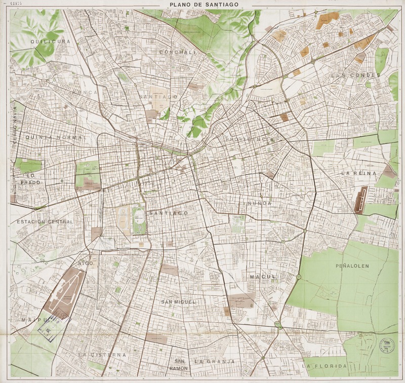 Plano de Santiago
