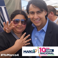 Marco Presidente 10ma gira nacional.