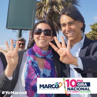 Marco Presidente 10ma gira nacional.