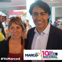 Marco Presidente 10ma gira nacional.