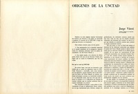 Orígenes de la UNCTAD  [artículo] Jorge Viteri.
