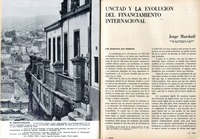UNCTAD y la evolución del financiamiento internacional  [artículo] Jorge Marshall.