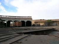 Construcciones y material rodante ferroviario de Baquedano (Estacin ferroviaria de Baquedano)