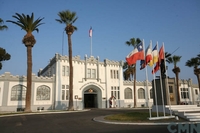 Parte de las instalaciones del Cuartel N 1 del Regimiento Reforzado N 4 "Rancagua" de Arica