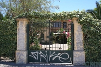 Casa y parque de La Quinta de Las Rosas de Maip