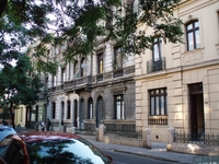 Sector que indica de los Barrios Yungay y Brasil de Santiago Poniente