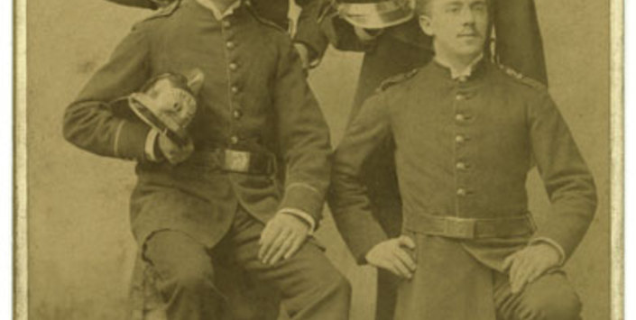 Retrato cabinet, Segunda Compaa de Bomberos de Valparaso