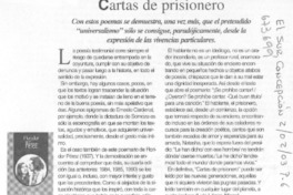 Cartas de prisionero