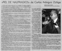 Piel de naufragios" de Carlos Arnguiz Zuiga.