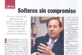 Solteros sin compromisos [entrevista]