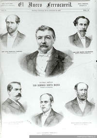 El Nuevo ferrocarril, año 3, n° 10 : 25 de septiembre de 1881