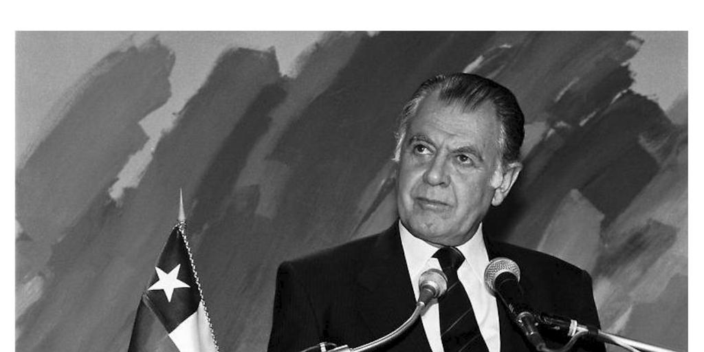 Pie de foto: Patricio Aylwin, candidato presidencial de la Concertación, 1989.
