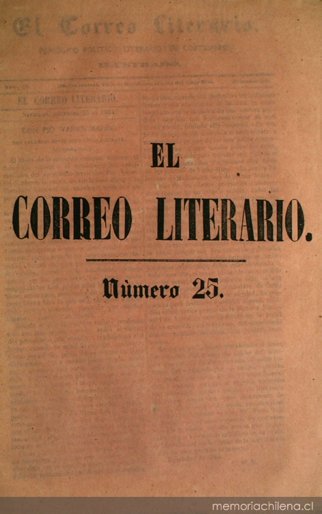 El Correo Literario: año 1, nº25, 25 de diciembre de 1864
