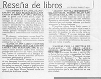 Reseña de libros