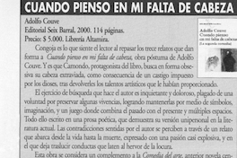 Cuando pienso en mi falta de cabeza