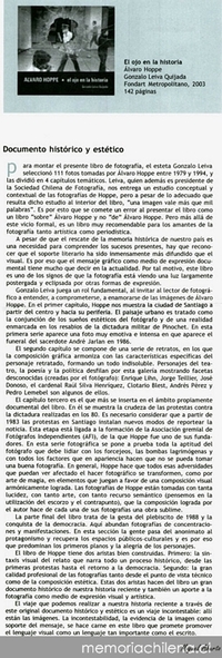 El ojo en la historia