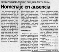Homenaje en ausencia