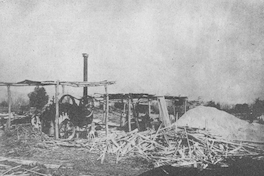 Aserradero de la hacienda San José, Colina, 1922