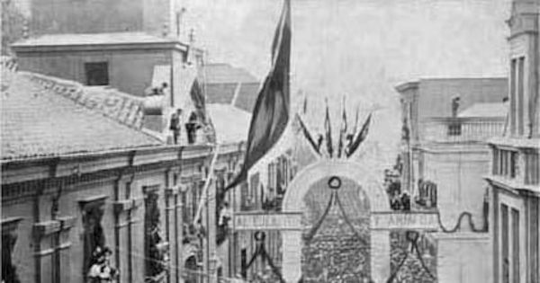 Regreso del ejército chileno de la Guerra del Pacífico