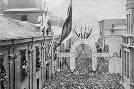 Regreso del ejército chileno de la Guerra del Pacífico