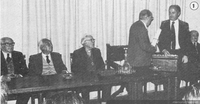 Jorge Edwards en su incorporación a la Academia Chilena de la Lengua