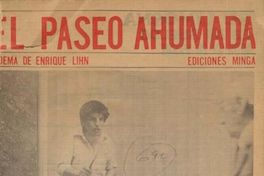 El Paseo Ahumada : poema