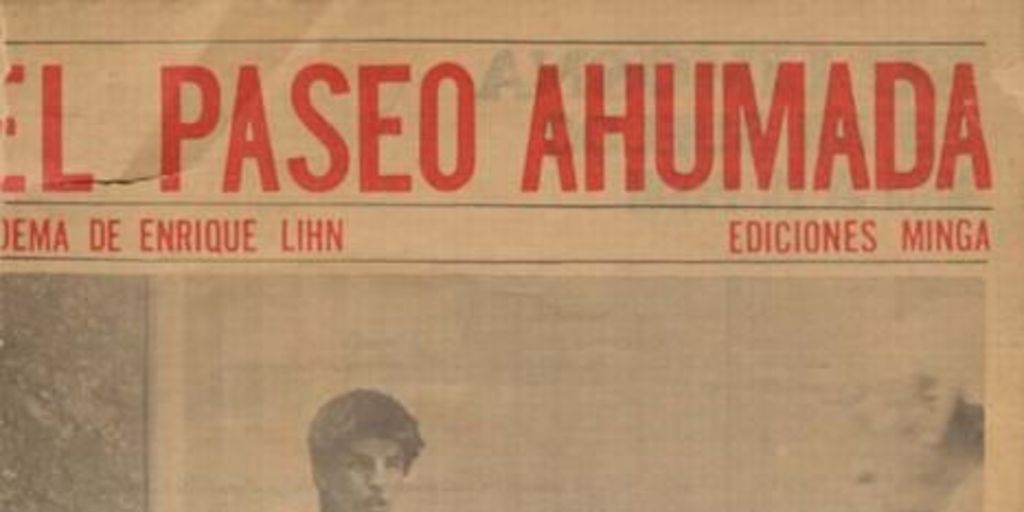 El Paseo Ahumada : poema