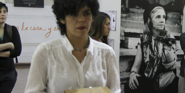 Performance en Conversatorio "Nuevas producciones y nuevas est�ticas en el movimiento feminista".