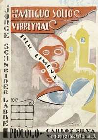 Portada de En el antiguo solio virreynal: film limeña