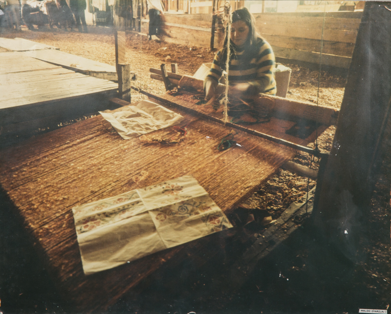 Waldo Oyarzún. Mujer con quelgo Waldo Oyarzún. Mujer con quelgo